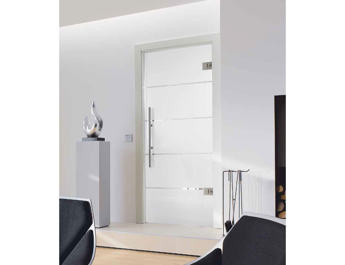 frosted glass wall partitions