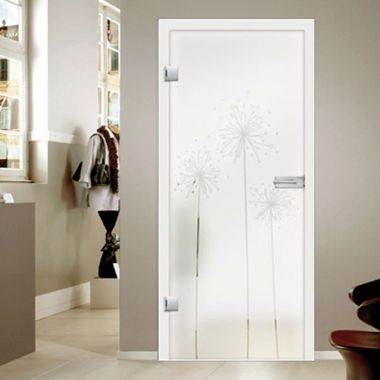 Pusteblume Glass Door Design - Modern Glass Door Designs